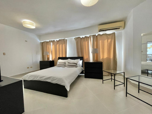 Apartamento Amueblado En Alquiler, Ubicado En Piantini