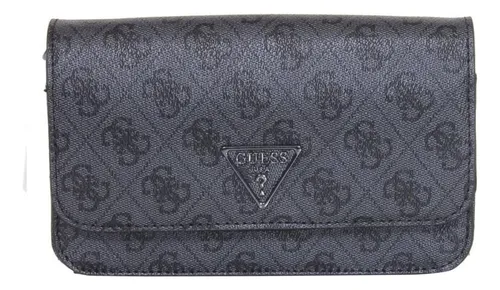 Guess Noelle Crossbody Organizador Con Solapa, Logotipo De C