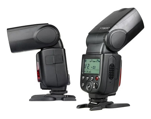 Flash Godox Speedlite Tt600 + Bracket Soporte Acero Tipo E