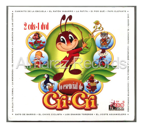 Cri-cri Lo Esencial De Cri-cri 2cd+dvd