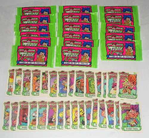 Sobres De Estampas Trouble Trolls (mr2023) (Usado)