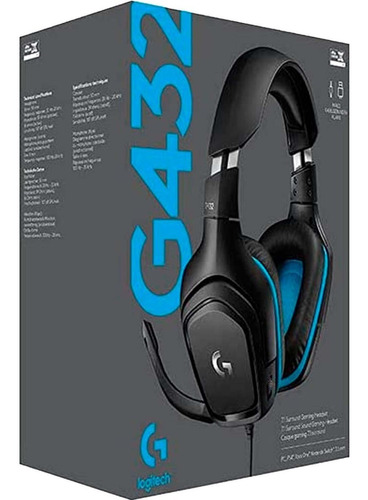 Headsets Logitech Gaming G432 