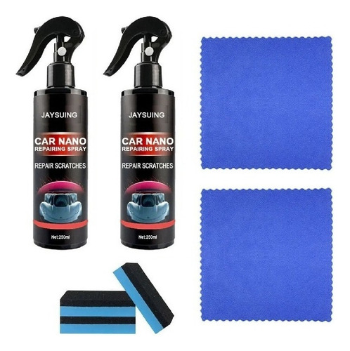 Lazhu 2 × 120ml Car Scratch Spray, Restore Shine