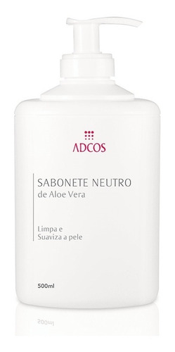 Sabonete Neutro De Aloe Vera 500ml - Adcos