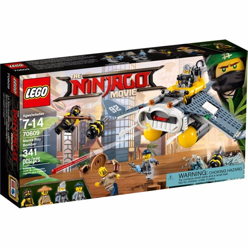 Todobloques Lego 70609 Ninjago Manta Ray Bomber