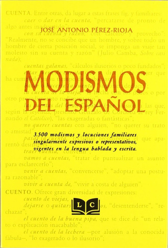 Libro - Modismos Del Español. 