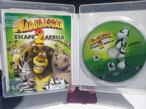 Madagascar escape 2 africa para PS3 rembalado em Promoção na Americanas