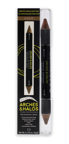 Iluminador E Corretivo De Sobrancelhas Crayon Coco By Arches