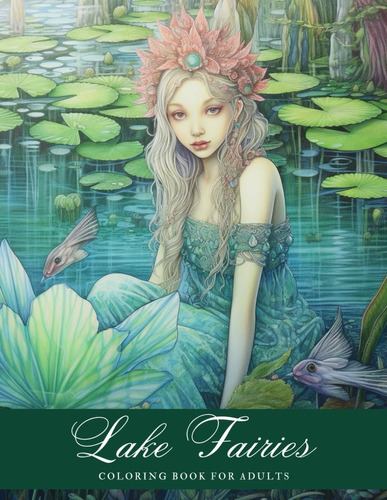 Libro: Lake Fairies Coloring Book: A Coloring Journey Of Cre