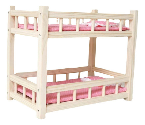Aplicável A Muñeca De Juego De Doble Capa, Cama En