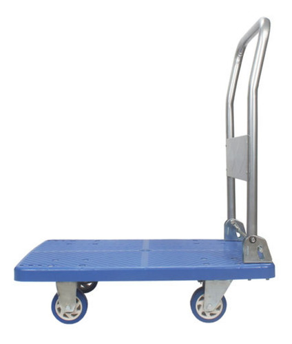 Imagem 3 de 5 de Carrinho De Carga Plataforma Dobravel 4 Rodas 150kg Armazem