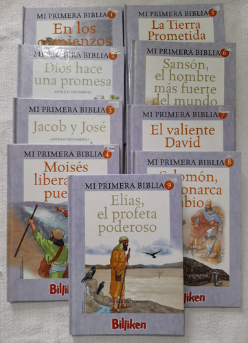 Mi Primera Biblia Billiken - Tomos 1 Al 9 (Usado)
