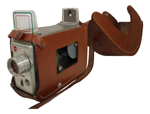 Filmadora 8mm Kodak Brownie Lente 13mm  Anos 50
