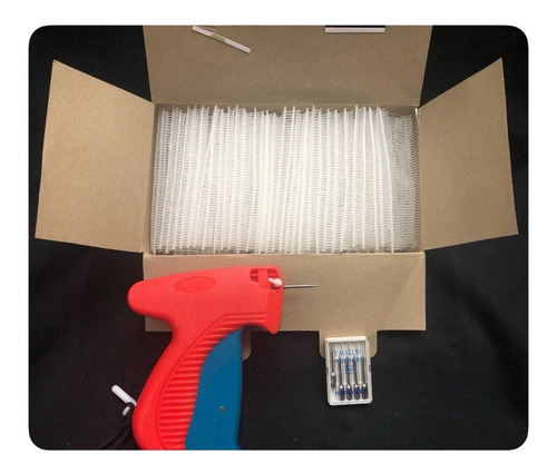 Imagen 3 de 6 de Pistola Etiquetadora + 5,000 Plastiflechas 25mm + 5 Agujas