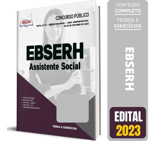 Apostila Ebserh 2023 - Assistente Social