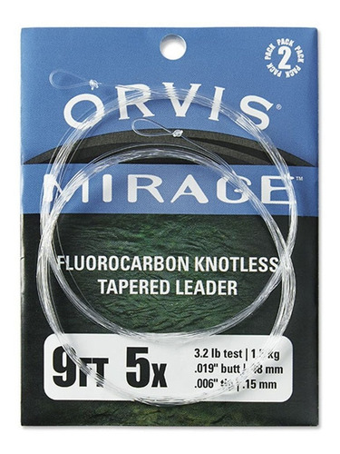 Orvis Mirage Trucha Lider Sin Nudo 2-pack