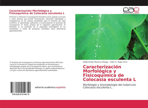 Libro: Caracterización Morfológica Y Fisicoquímica De Coloca