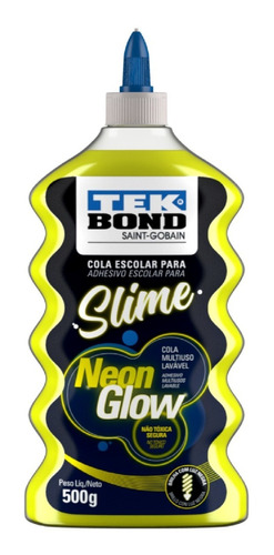 Slime Neón Amarillo 500g