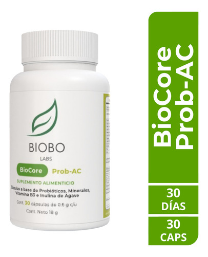Biobo Labs Biocore Prob-ac Sabor Sin sabor