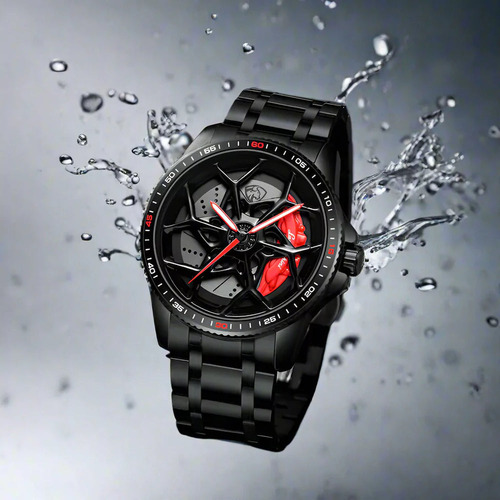 Reloj De Rin Giratorio Lamborghini
