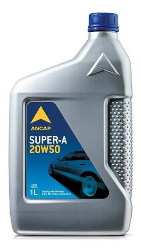 Aceite Para Motor Nafta 20w50 Super A De Ancap Oferta 1 Lt