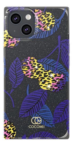 Cocomii Funda Cuadrada Compatible Con iPhone 14 Plus: Negra,