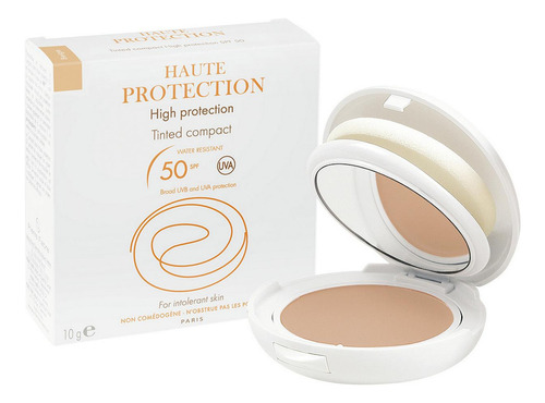 Avene Alta Protección Teñido Compacto Spf 50 Beige 0.35 Oz