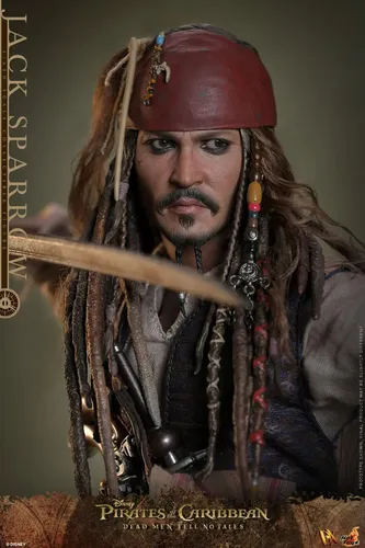 Jack Sparrow Piratas Do Caribe Hot Toys Dx 37 1/6 | Parcelamento