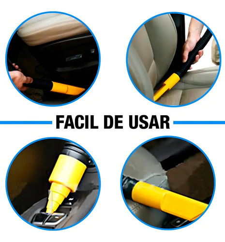 Potente Aspiradora Automotriz Portátil Turbo