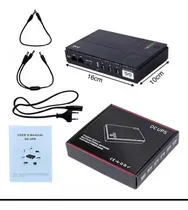 Comprar Mini Ups Para Router Wifi 5v\u002F9v\u002F12v Usb\u002Fpoe 10400 Mah 18w