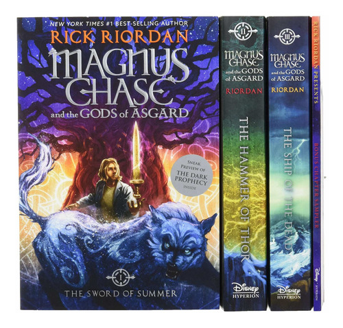 Magnus Chase And The Gods Of Asgard Paperback Boxed Set