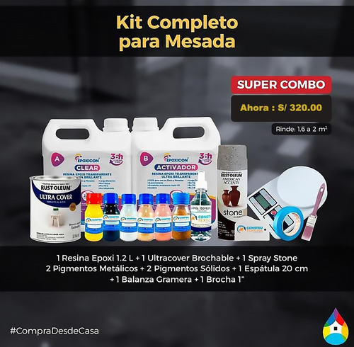 Imagen 9 de 10 de Resina Epoxica - Kits