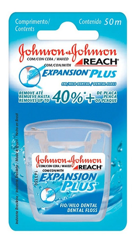 Johnson Reach Expansion Plus Hilo Dental Con Cera 50m Local