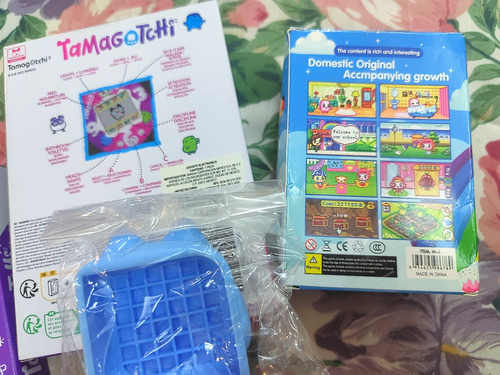 Tamagotchi Rojo Frutal Y Tamagezi Combo Doble Rojo Y Azul (Usado)