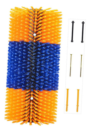 Cepillo Para Rascar Ganado, Cepillo Para Amarillo Y Azul