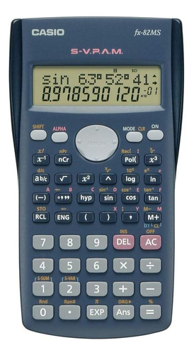 Calculadora Científica Casio Fx-82ms Con Pantalla De 2 Línea