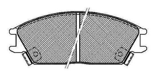 Pastilla De Freno Para Elantra 90/94 Delantera