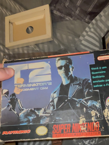 Snes Playtronic T2 Judgement Day Cib Raríssimo