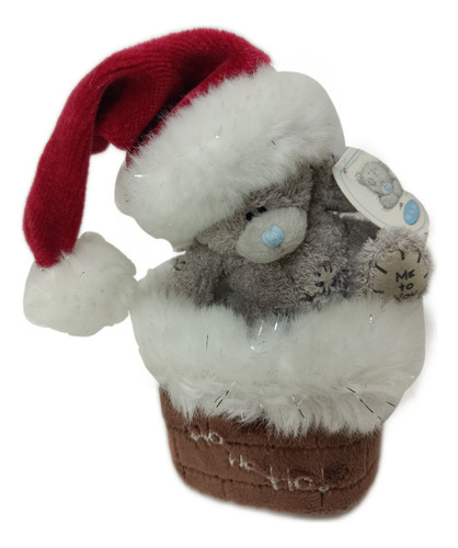 Osito Peluche Navidad Tatty Teddy 14 Cms Importado