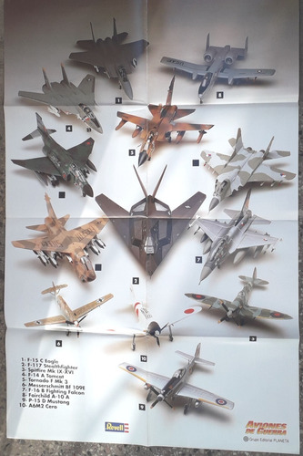 Aviones De Guerra Poster - Planeta Agostini