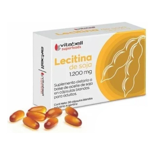 Lecitina De Soja 1200 Mg