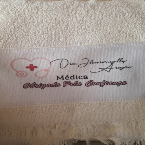 Kit Com 250 Toalhinhas Personalizadas Com Sua Logo Embaladas