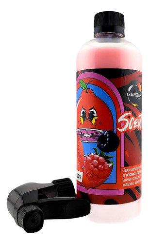 Scent Aromatizante Liquido En Spray Multiambientes  500ml Rosa Frutos Rojos