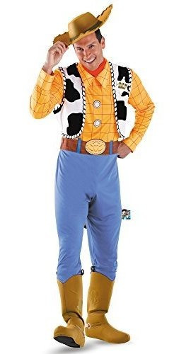 Disfraz De Toy Story Woody Deluxe Para Hombre