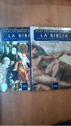 Atlas Culturales Del Mundo La Biblia 2 Tomos Folio 