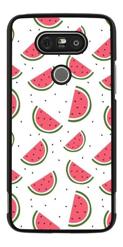 Funda Protector Para LG G5 G6 G7 Sandia Frutas Moda 03