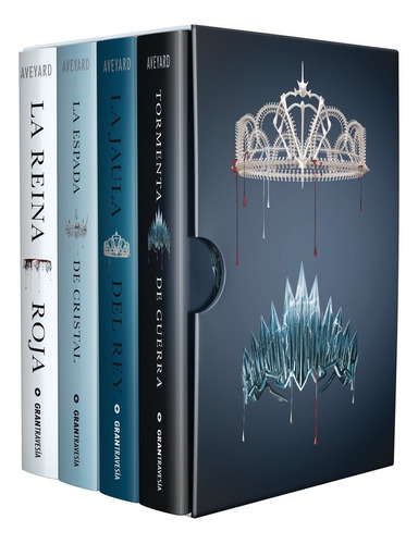 Box Paq. Saga Serie Reina Roja 4 Libros - Victoria Aveyard