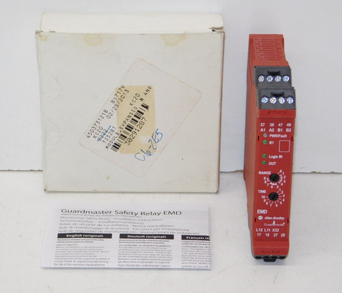 New Allen Bradley 440r-em4r2d A Guardmaster Gsr Emd Dela Zzb
