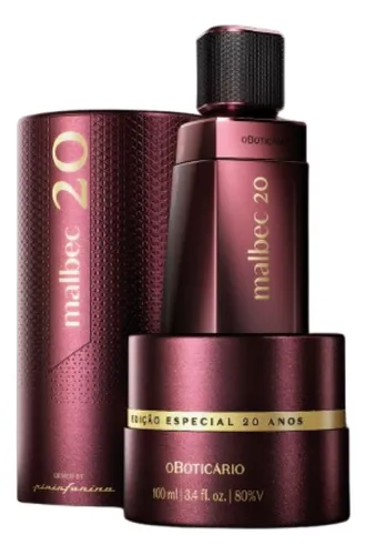 comprar Malbec 20 Colônia 100ml O Boticário Homem Perfume Raro Colecionador Chique Fragrância Intensa Cheiroso Homem Importante Volume Da Unidade 100 Ml