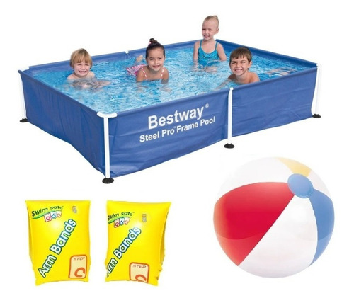 Piscina Bestway Estructural Rectangular 1500 LG